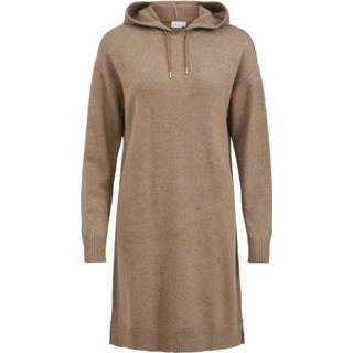 👉 Hoodie bruin XL vrouwen Knit Dress Vila , Dames 1652241386819