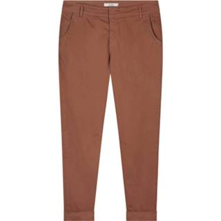 👉 Katoen vrouwen geel Summum Chino pant peachy fine twill 8719224493063
