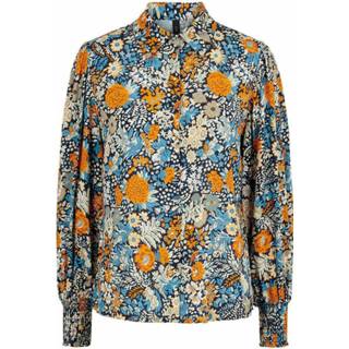 👉 Blous blauw l vrouwen Blouse Y.a.s , Dames 5715220661638