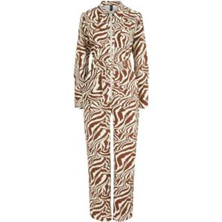 👉 Jumpsuit bruin l vrouwen London ls Y.a.s , Dames