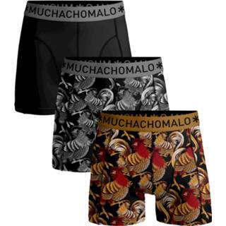 👉 Boxershort l male print mannen Muchachomalo Heren 3-pack boxershorts rooster 8718168962048