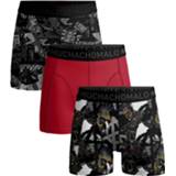 👉 Boxershort male print jongens Muchachomalo 3-pack boxershorts punk 8718168989595