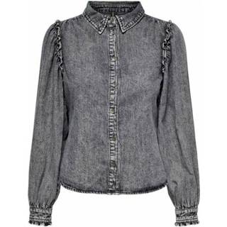 👉 Blous zwart l vrouwen Blouse Only , Dames