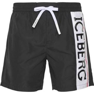 👉 Zwembroek polyester l broeken male zwart Iceberg 8052141260722 8052141260708