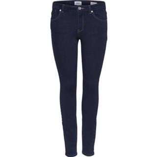 👉 Skinnyjeans blauw vrouwen Skinny jeans Carmen regular enkel Only , Dames 5713742946127