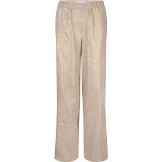 👉 Pantalon viscose vrouwen goud Chptr-s Adore 8720634922098