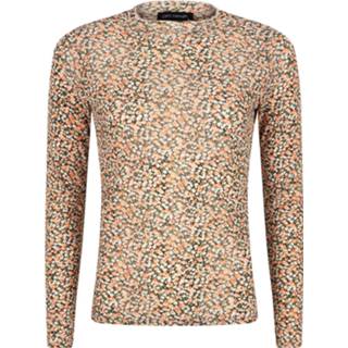 👉 Mesh m vrouwen rood mannen Lofty Manner Top maria flower print