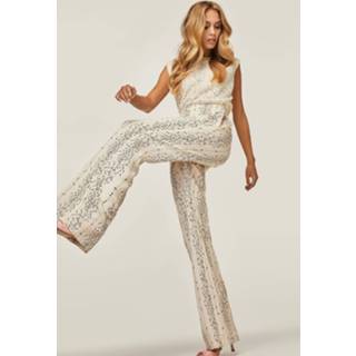👉 Broek l vrouwen wit Freebird Estrella split trouser 8719918331657