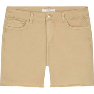 👉 Elastane vrouwen print Summum 4s2303-11434 722 basic short dry twill alpaca 8719224509986