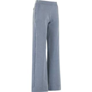 👉 Broek polyester XS vrouwen blauw Studio Anneloes Edith seersucker trousers 8719749774401