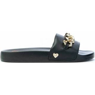 👉 Slippers zwart vrouwen Ja28022g0e Catena Love Moschino , Dames