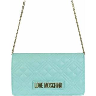 👉 Groen onesize vrouwen Borsa A Tracolla Trapuntata Love Moschino , Dames