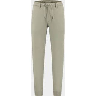 👉 Katoen male groen Dstrezzed Lancaster tapered jogger twil 501640/540 8718895529552