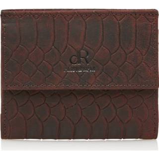 One Size portemonnees vrouwen bruin DR Amsterdam Billfold 8712099065946