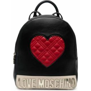 👉 Backpack zwart onesize vrouwen Jc4028Pp1Eld100A Love Moschino , Dames 8056998913343