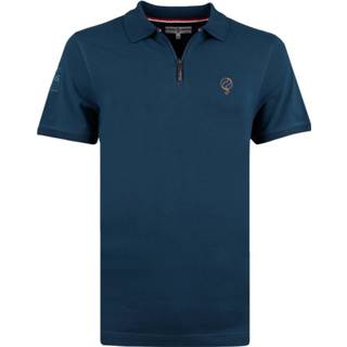 Poloshirt marine katoen l male blauw Q1905 Polo shirt zuidland 8718383232933