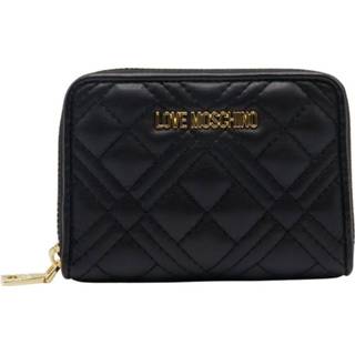 👉 One Size portemonnees vrouwen zwart Love Moschino Quilted bag-slg