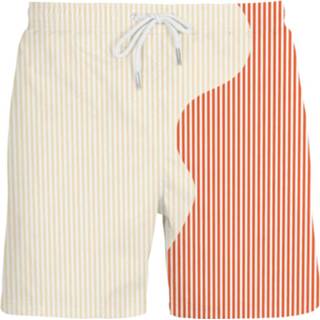 👉 Swimshort l male goud Seasons Officials Short striped 2557035002052