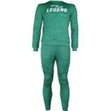 👉 Joggingpak polyester l vrouwen groen kinderen Legend Sports met sweater kids/volwassenen slimfit 8719974008944