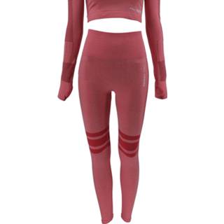 👉 Polyester l vrouwen rood Legend Sports Sportlegging pro series 8719974025743