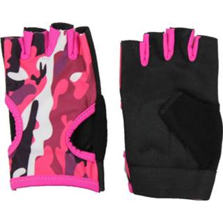 Fitness handschoen l unisex roze vrouwen Legend Sports handschoenen easy dames camo drifit 8719974010596