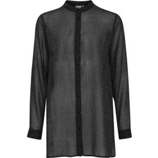 👉 Blous zwart m vrouwen Blouse - IHFaunia Shirt Ichi , Dames