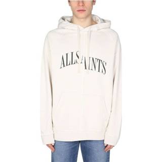 👉 Sweatshirt wit l mannen With Logo Print AllSaints , Heren 1652135931903