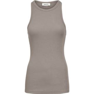 👉 Tanktop katoen l vrouwen grijs Modström igor - 5714980073118