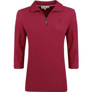 👉 Poloshirt polyester l vrouwen roze Q1905 Polo shirt swing orchidee 8718383234456