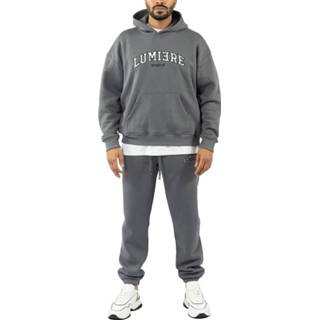 👉 Grijs kant l male LUMI3RE Sportif tracksuit deep grey