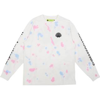 👉 Shirt l male print mannen New Amsterdam Surfassociation T-shirt man logo longsleeve tie dye 024003.td