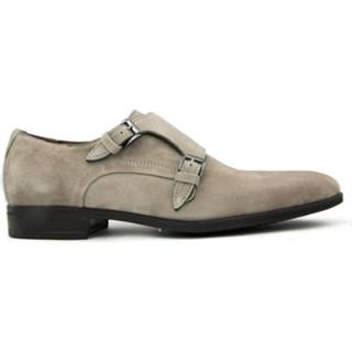 Gespschoen rubber herenschoenen male taupe g+ Giorgio 3820311 Portici Geklede Gespschoenen