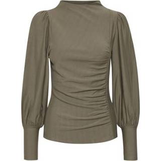 👉 RifaGZ Puff Blouse Gestuz , Groen , Dames