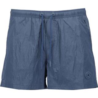 👉 Swimshort blauw nylon l male Airforce Waxed crincle china blue