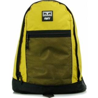 👉 Backpack geel onesize mannen conditions day pack Obey , Heren
