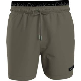 👉 Zwembroek kaki polyester l mannen male groen Calvin Klein khaki 8719855520794 8719855520442 8719855521036