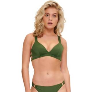 👉 Triangel bikini top groen vrouwen Solid Army LingaDore , Dames