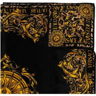 👉 Shawl zwart onesize vrouwen Patterned Versace Jeans Couture , Dames 8058987823077