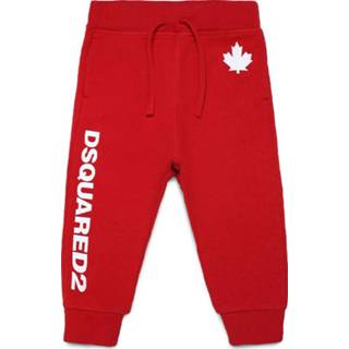 👉 Joggingbroek jongens male rood Dsquared2 8053284505855 8053284505794 8053284505800 8053284505817