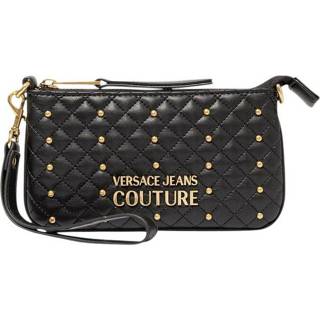 👉 Handtas zwart onesize vrouwen Quilted Clutch BAG With Studs Detail Versace Jeans Couture , Dames 1652026146270