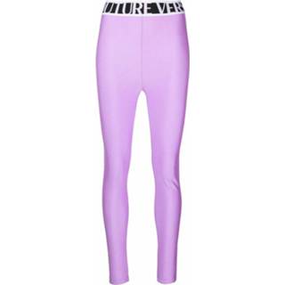 👉 Jegging paars lycra vrouwen Jeggings Fouseux Shiny Sumatra Versace Jeans Couture , Dames