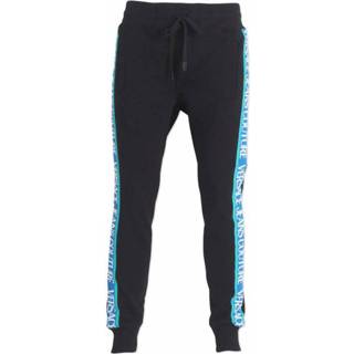 👉 Sweatpant zwart XL mannen Tape Logo Sweatpants Versace Jeans Couture , Heren