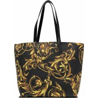 👉 Spijkerbroek zwart onesize vrouwen Regalia Baroque-print reversible tote bag Versace Jeans Couture , Dames