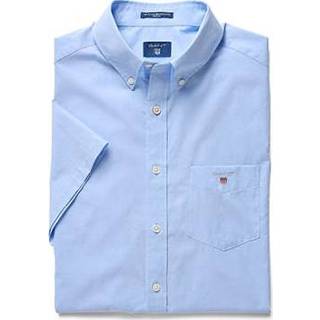 👉 Short sleeve XL overhemden male blauw Gant overhemd 7325702113241