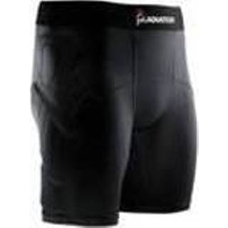 👉 Kant l voetbal mannen male zwart Gladiator Protection shorts thin ga4 8719925604676 8719925604683