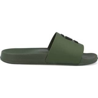 👉 Slippers synthetisch m 43 mannen zwart G-Star CART III TNL 2142 026202 9609 Groen-43 maat 8717562556303