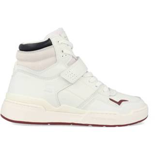 👉 Wit leer vrouwen G-Star ATTACC MID LEA W 2211 040708 1000 maat