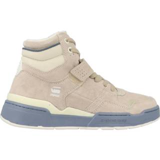 👉 Damesschoenen vrouwen beige G-Star Attacc mid nub w 2211 040710 3500 8720206564404