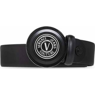 👉 Spijkerbroek zwart mannen Cintura con dettaglio logo Versace Jeans Couture , Heren