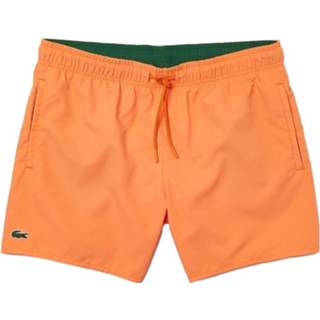 👉 Zwembroek polyester l male oranje Lacoste 3666165304635